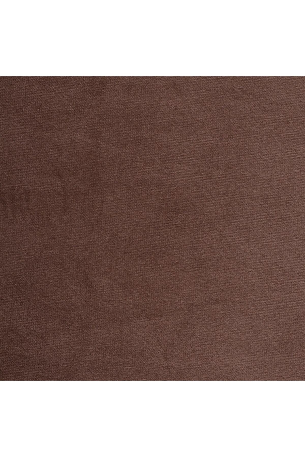 Çikolata Baby Face Yerli Örme Kadife Döşemelik Kumaş