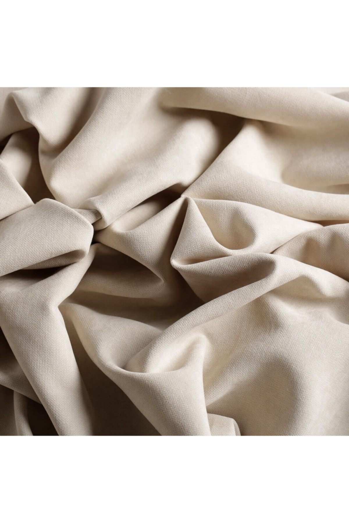 Krem Çok Amaçlı Dokuma Petek Döşemelik Düz Kumaş