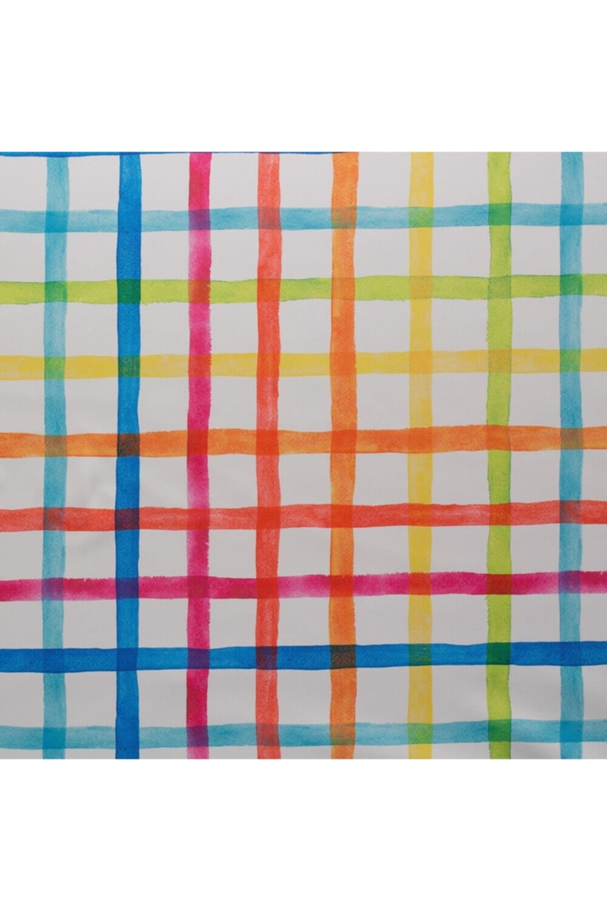 Modern Rekli Çizgili Desen Dokuma Dijital Baskılı Petek Kumaş