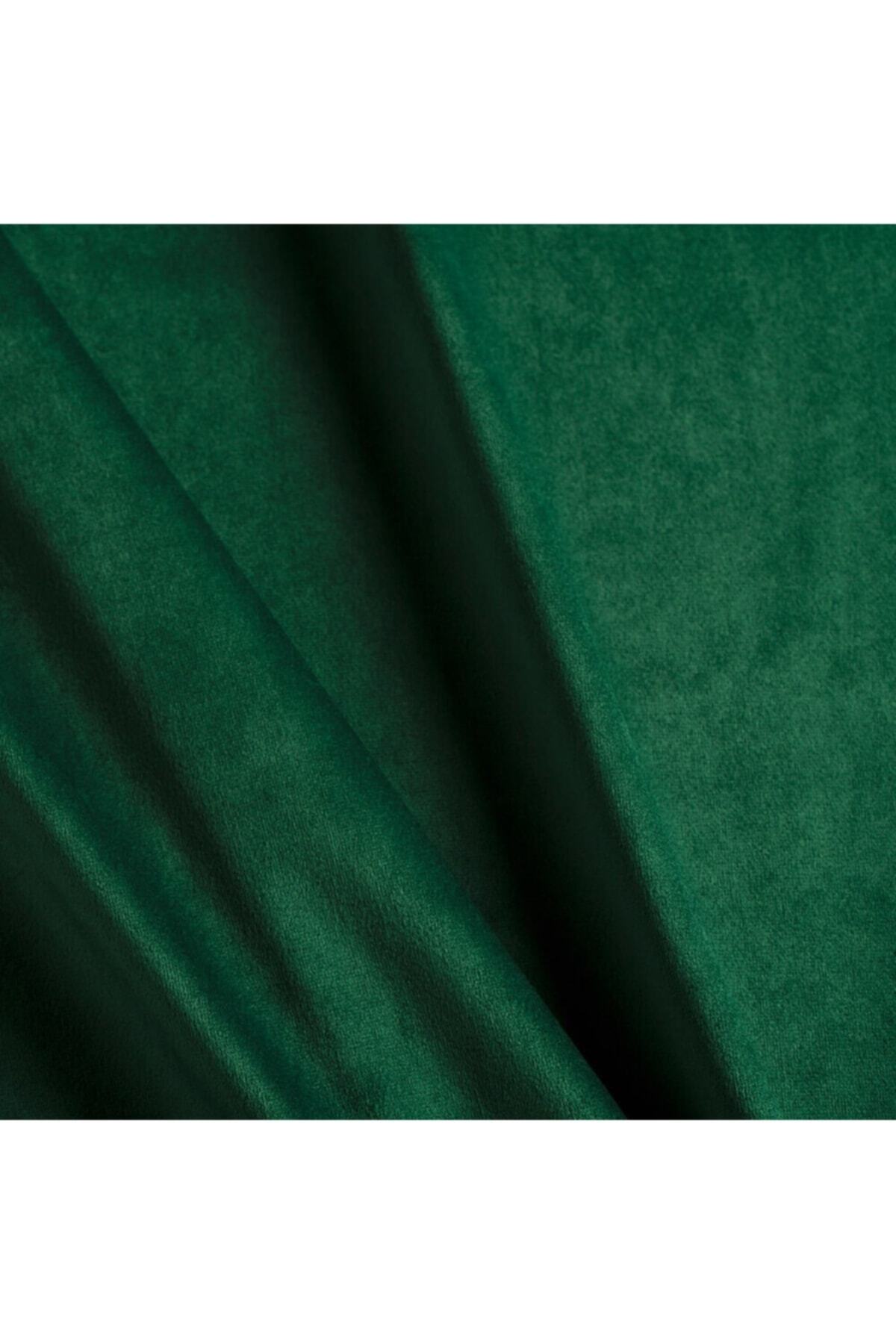 Ördek Başı Yeşili Baby Face Yerli Örme Kadife Döşemelik Kumaş