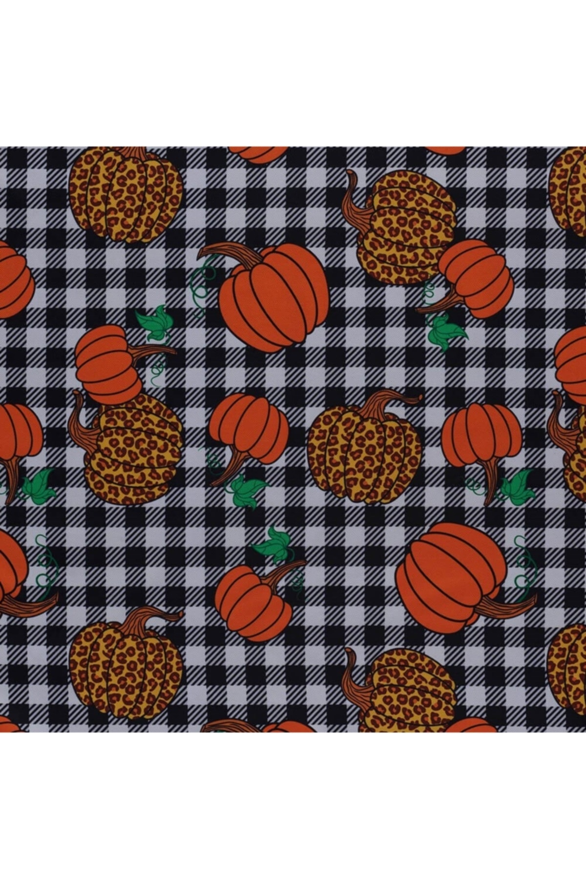 Siyah Beyaz Pötikare Desenli Modern Bal Kabagı Dokuma Dijital Baskılı Petek Kumaş